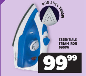 Usave Essentials Steam Iron 1600W offer