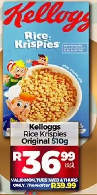 Take 'n Pay Kelloggs Rice Krispies Original offer