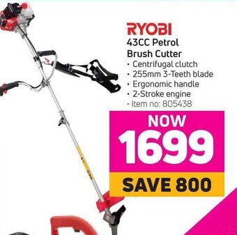 Game RYOBI 43CC Petrol Brush Cutter offer