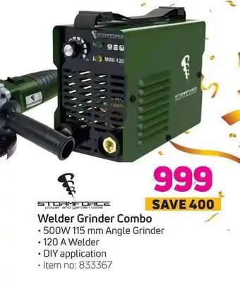 Game Stormforce Welder Grinder Combo offer