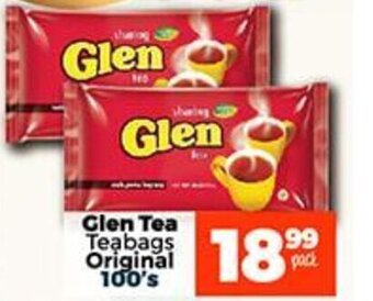 Take 'n Pay Glen Tea Teabags Original 100's offer