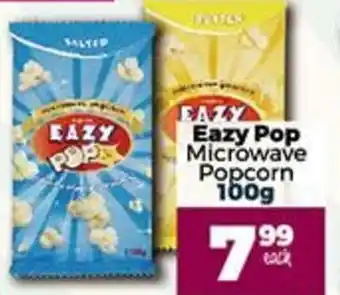 Take 'n Pay Eazy Pop Microwave Popcorn 100g offer