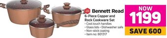 Game BR Bennett Read 6-Piece Copper and Rock Cookware Set offer