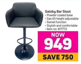 Game Gatsby Bar Stool offer
