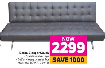 Game Baron Sleeper Couch offer
