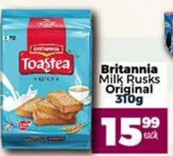 Take 'n Pay Britannia Milk Rusks Original 310g offer