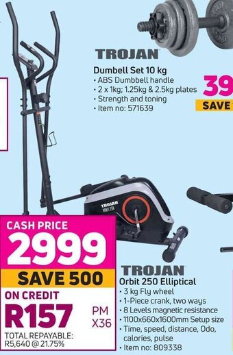 Game TROJAN Orbit 250 Elliptical offer