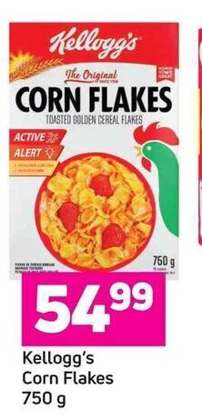 Game Kellogg's Corn Flakes 750 g offer