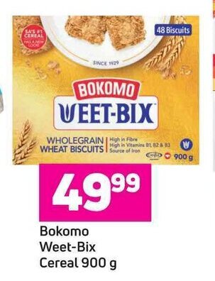 Game Bokomo Weet-Bix Cereal 900 g offer