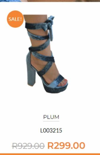 Solo Shoes Plum offer