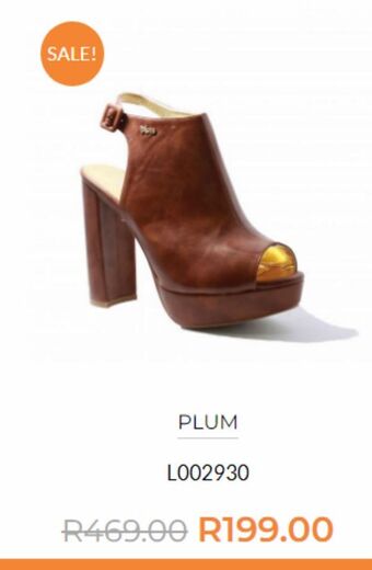 Solo Shoes Plum offer