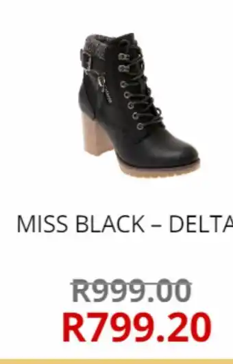 Kingsmead Shoes Miss black delta offer