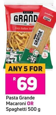 Game Pasta Grande Macaroni OR Spaghetti 500 g offer