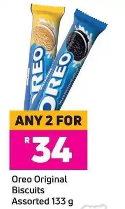 Game Oreo Original Biscuits Assorted 133 g offer
