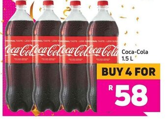 Game Coca-Cola 1.5 L offer
