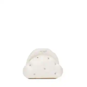 Shade quilted mini cloud crossbody – cream