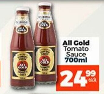 Take 'n Pay All Gold Tomato Sauce 700ml offer
