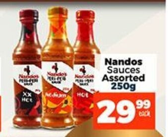 Take 'n Pay Nandos Sauces Assorted 250g offer