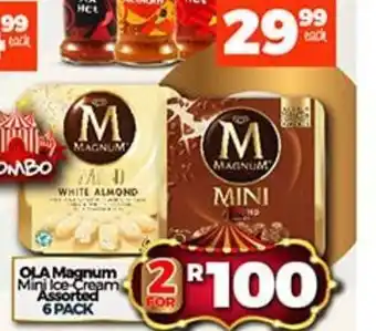Take 'n Pay Ola Magnum Mini Ice-Cream Assorted 6 Pack offer
