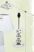 Builders Warehouse Radiant metal floor lamp white offer