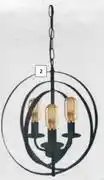 Builders Warehouse Dh metal sphere pendant light black offer