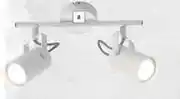 Builders Warehouse Bright star 2 light spotlight white offer