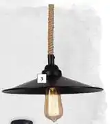 Builders Warehouse Bright star 1 light rope pendant light e27 offer
