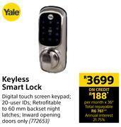 Builders Warehouse Yale keyless smart lock offer