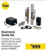 Builders Warehouse Yale electronic strike kit offer