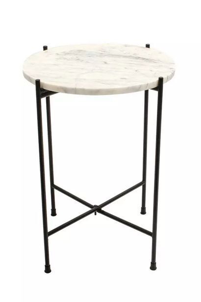 Marble side table offer at Sheet Street