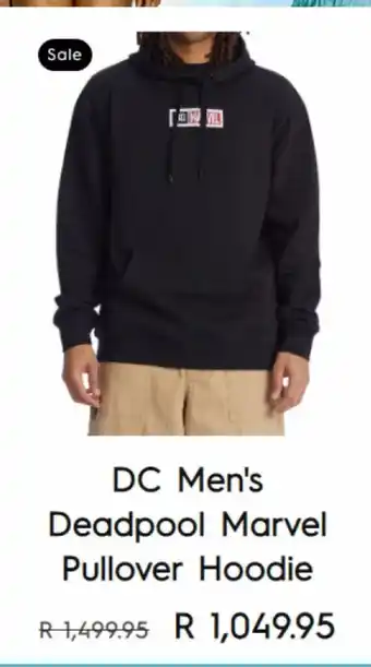 Dc men's deadpool marvel pullover hoodie