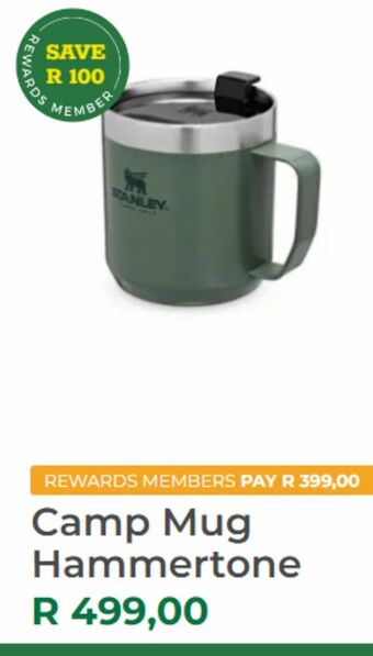 Camp mug hammertone