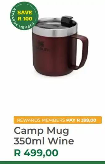 Camp mug 350ml wine