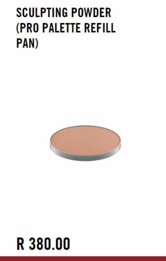 MAC Cosmetics Sculpting powder ( pro palette refill pan) offer