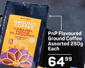Pick n Pay PnP Flavoured Ground Coffee Assorted 250g Each offer