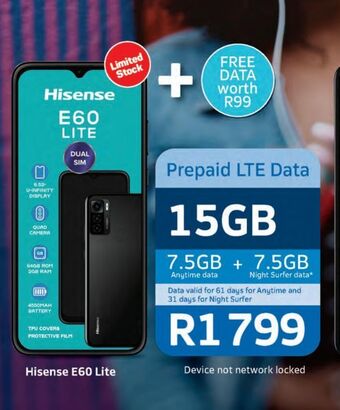 Pick n Pay Hisense e60 lite offer