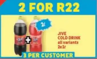 JIVE COLD DRINK all variants 2x2l