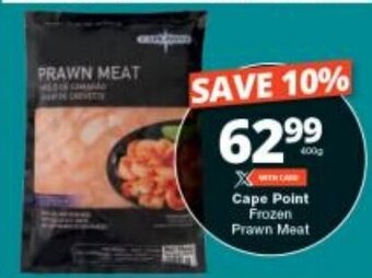 Checkers Cape Point Frozen Prawn Meat offer