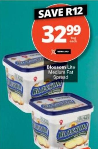 Checkers Blossom Lite Medium Fat Spread offer