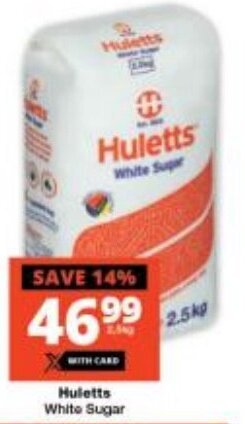 Checkers Huletts White Sugar offer