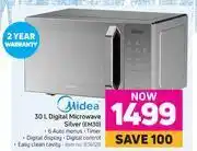 Game Midea 30l digital microwave silver em30 offer