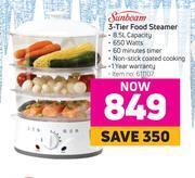 Game Sunbeam 3 tier food steamer offer