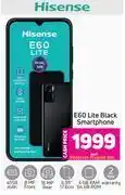 Game Hisense e60 lite black smartphone-each offer