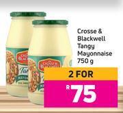 Game Crosse & blackwell tangy mayonnaise-for 2 x 750g offer
