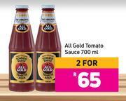 Game All gold tomato sauce-for 2 x 700ml offer