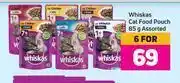 Whiskas cat food pouch assorted-for 6 x 85g