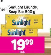 Game Sunlight laundry soap bar-500g each offer
