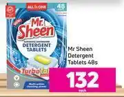 Game Mr sheen detergent tablets-48's each offer
