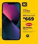 MTN Apple iphone 13 128gb 5g enabled-mtn mega gigs s offer