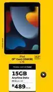 MTN Apple ipad 9th gen 256gb lte-on mobile internet gold offer